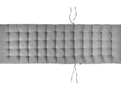 Cuscino per sdraio CESANA PREMIUM 192 x 56 cm Grigio melange