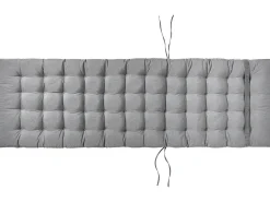 Cuscino per sdraio CESANA PREMIUM 192 x 56 cm Grigio melange