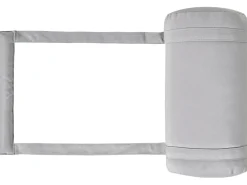 Cuscino per sdraio CESANA PREMIUM 192 x 56 cm Grigio chiaro