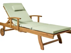 Cuscino per sdraio TOSCANA/JAVA/AMANTEA PREMIUM 189 x 58 cm Verde