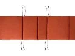 Cuscino per sdraio TOSCANA/JAVA/AMANTEA PREMIUM 189 x 58 cm Rosso
