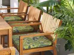 Cuscino per sedia SASSARI 46 x 46 cm Verde chiaro
