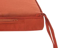 Cuscino per sedile a panca SOVANA 45 x 110 cm Rosso scuro