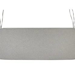 Cuscino per sedile a panca SOVANA 108 x 45 cm Grigio