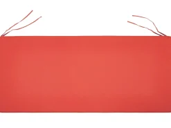Cuscino per sedile a panca VIVARA 152 x 54 cm Rosso scuro