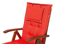 Cuscino Schiena/Seduta TOSCANA 50 x 70 cm Rosso