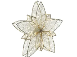 Decorazione da appendere all'aperto LED HOFSOS Stella 50 cm Argento