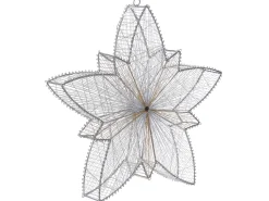 Decorazione da appendere all'aperto LED HOFSOS Stella 50 cm Argento