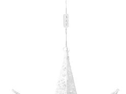 Decorazione da appendere all'aperto LED OSMA Stella 67 cm Bianco