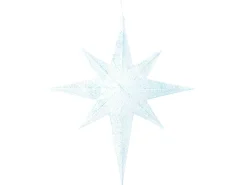 Decorazione da appendere all'aperto LED OSMA Stella 67 cm Bianco