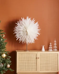 Decorazione natalizia Lampada da tavolo SATOPANTH Stella 70 cm Bianco