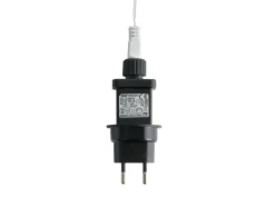 Decorazione per esterni LED AKERAN Albero di Natale 60 cm Argento