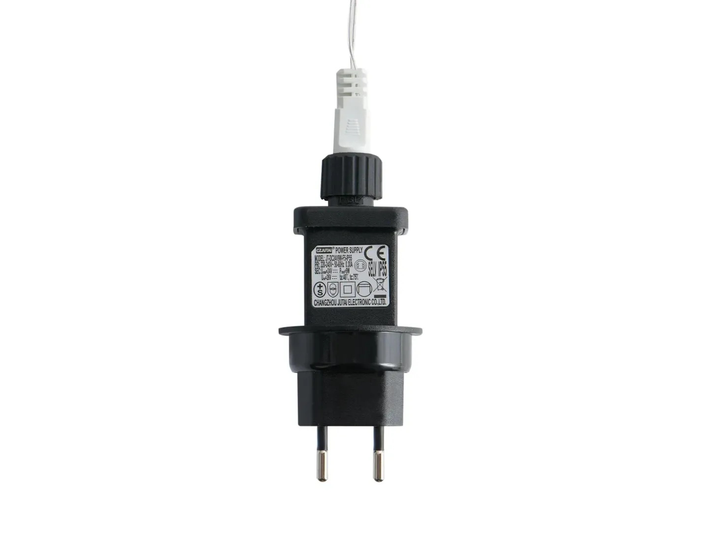Decorazione per esterni LED AKERAN Albero di Natale 60 cm Argento