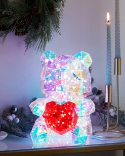 Decorazione a LED Orsacchiotto RIGEL con App Multicolore