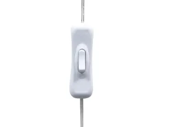Decorazione a LED PIENI Renna 35 cm Multicolore
