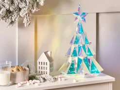 Decorazione a LED UNUKA Albero di Natale 40 cm Multicolore