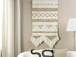 Decorazione da parete in tessuto BAZDAN Cotone 107 cm Beige