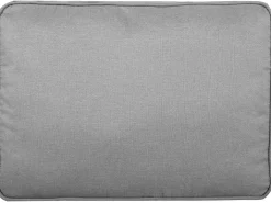 Divano letto angolare 3 posti NESNA Tessuto Grigio chiaro con contenitore Lato Sinistro