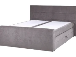 Divano letto con contenitore Tessuto ARISTOCRAT 180 x 200 cm Tortora