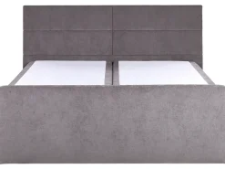 Divano letto con contenitore Tessuto ARISTOCRAT 180 x 200 cm Tortora