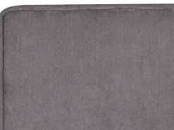 Divano letto con contenitore Tessuto MINISTER 180 x 200 cm Tortora