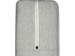 Divano letto con contenitore Tessuto ARISTOCRAT 160 x 200 cm Grigio chiaro
