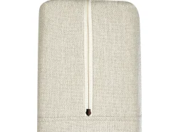 Divano letto con contenitore Tessuto ARISTOCRAT 160 x 200 cm Beige chiaro