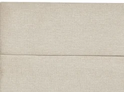 Divano letto con contenitore Tessuto ARISTOCRAT 160 x 200 cm Beige chiaro