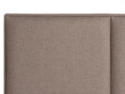 Divano letto con contenitore Tessuto BARONET 180 x 200 cm Tortora