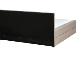Divano letto con contenitore Tessuto BARONET 180 x 200 cm Tortora