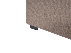 Divano letto con contenitore Tessuto BARONET 180 x 200 cm Tortora