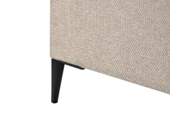 Divano letto con contenitore Tessuto REGENT 160 x 200 cm Tortora