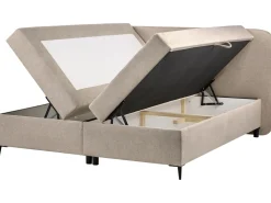 Divano letto con contenitore Tessuto REGENT 160 x 200 cm Tortora