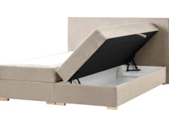 Divano letto con contenitore Tessuto MAJOR 180 x 200 cm Tortora