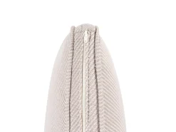 Divano da giardino a forma di U 6 posti OMEGANA Modulare Rattan sintetico (PE) Beige chiaro