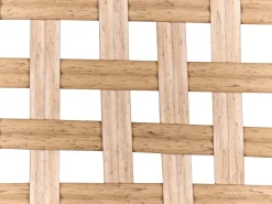Divano da giardino a forma di U 6 posti OMEGANA Modulare Rattan sintetico (PE) Beige chiaro