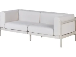 Divano da giardino 2 posti FERRETTI Beige chiaro
