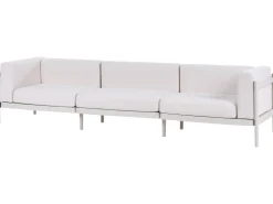 Divano da giardino 3 posti FERRETTI Beige chiaro