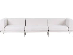 Divano da giardino 3 posti FERRETTI Beige chiaro