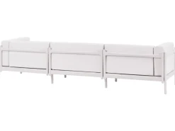 Divano da giardino 3 posti FERRETTI Beige chiaro