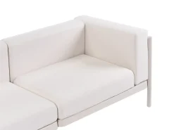 Divano da giardino 3 posti FERRETTI Beige chiaro