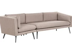 Divano da giardino 3 posti LORETELLO Lato Sinistro Beige