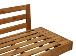 Divano da giardino 2 posti MARETTIMO Legno di acacia certificato Marrone