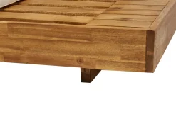 Divano da giardino 2 posti MARETTIMO Legno di acacia certificato Marrone