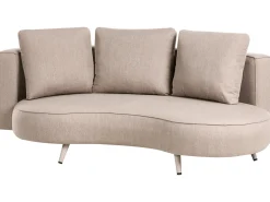 Divano da giardino 3 posti PARORI Lato destro Beige