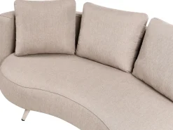 Divano da giardino 3 posti PARORI Lato destro Beige