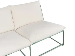 Divano da giardino 2 posti PICO Metallo Verde