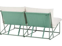 Divano da giardino 2 posti PICO Metallo Verde