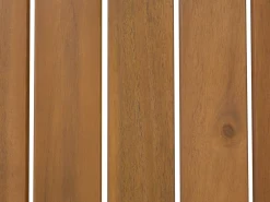 Divano da giardino 2 posti TRANI Modulare Legno di acacia certificato Marrone chiaro