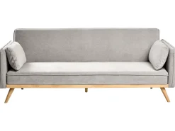 Divano letto ASAA Tessuto Grigio
